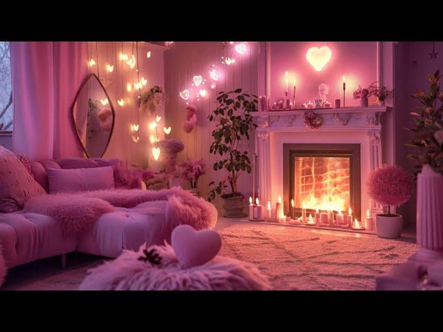 Cozy Valentine's Day Ambience with Relaxing LoFi Music