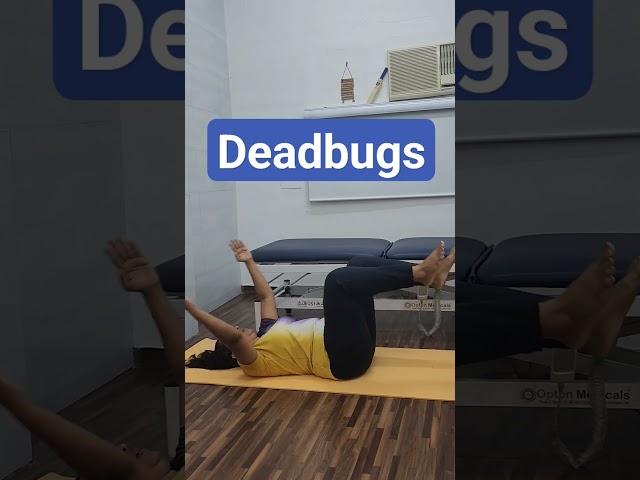 Deadbugs #preventivemedicine #preventivehealth #prehab