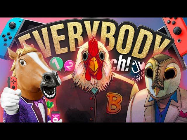 EVERYBODY 1-2 SWITCH ОБЗОР ЛУЧШЕЙ ПАТИ ИГРЫ NINTENDO