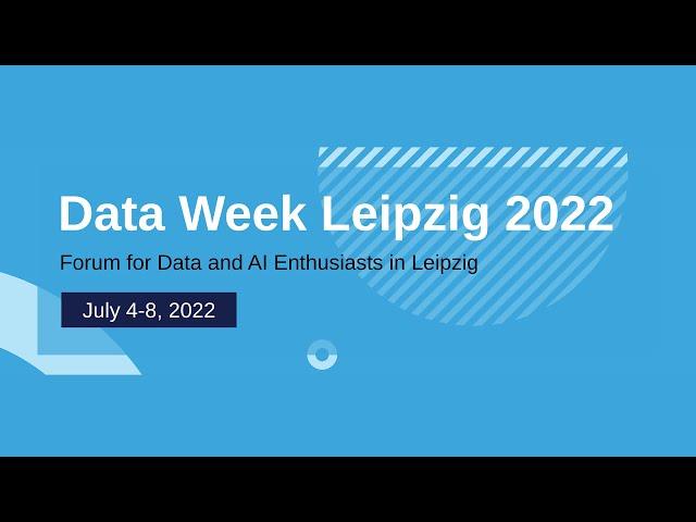 Data Week Leipzig | Liveübertragung aus dem Ratsplenarsaal