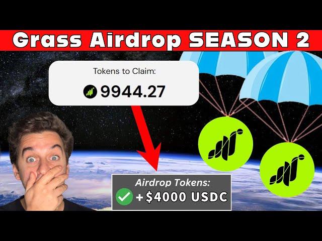 Grass Airdrop SEASON 2 - How To CLAIM