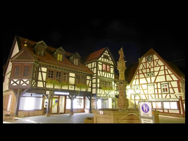 Erbach-Michelstadt HD: Eine Fachwerktour bei Nacht durch die historische Altstadt