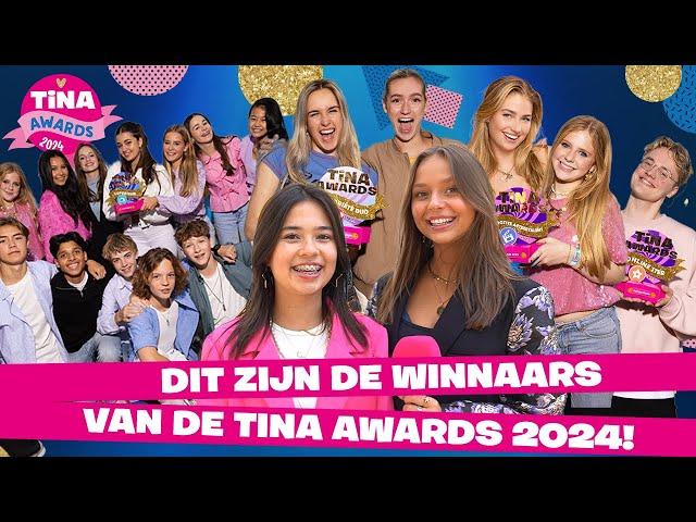 BACKSTAGE BIJ DE TINA AWARDS 2024 | TinaTV