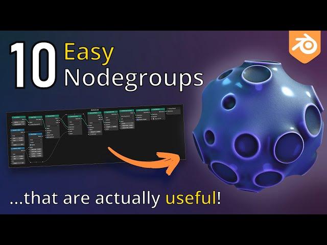 10 Geometry Nodes HACKS in Blender (+ free download)