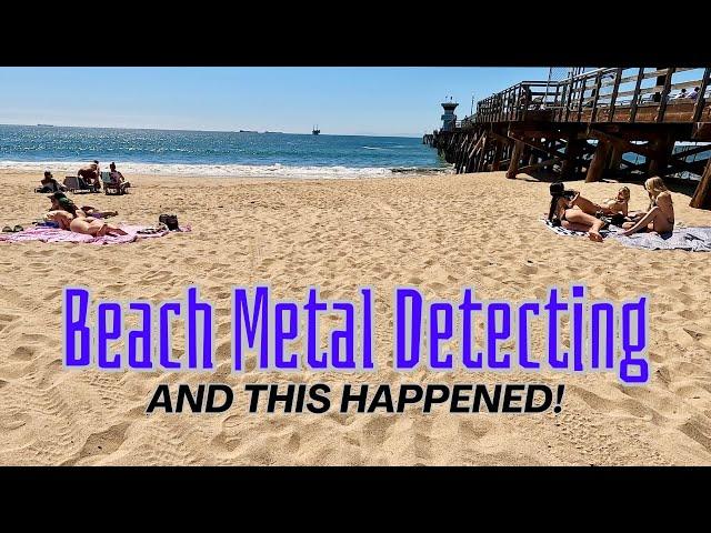 Beach Metal Detecting And This Happened!