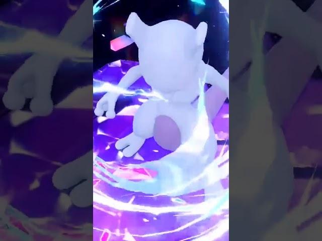 Caught Mewtwo with a Master Ball - Pokemon Scarlet and Violet #shorts #pokemon