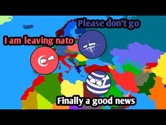 What If Turkey Left NATO? ehm  ||Countryball Animation||