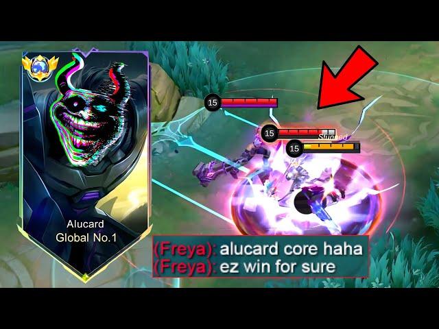 GLOBAL ALUCARD BEST ALUCARD BUILD TO COUNTER TANKY META 2024 (must try)