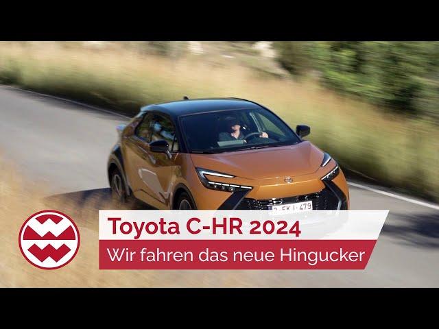 Toyota C-HR 2024: Wir fahren das neue Hingucker-SUV-Coupe - World in Motion | Welt der Wunder