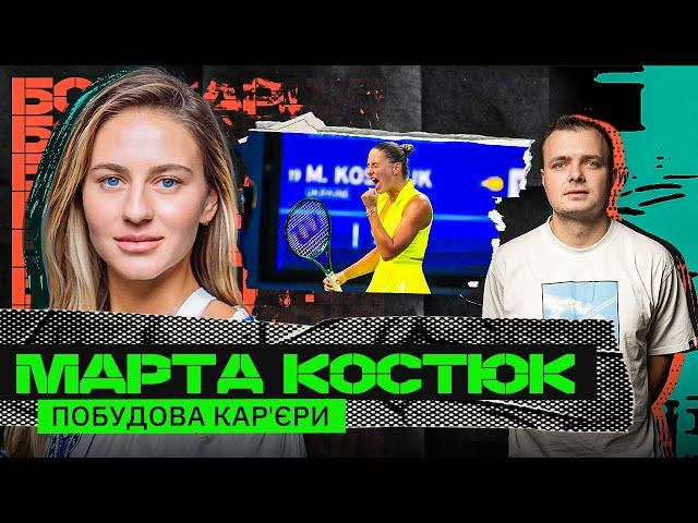 МАРТА КОСТЮК : МІЛЬЙОННІ КОНТРАКТИ, ПРОТИСТОЯННЯ ЗІ СВІТОЛІНОЮ, ЗАРЯД ЄВРОМАЙДАНУ, ПСИХОЛОГІЯ ТЕНІСУ