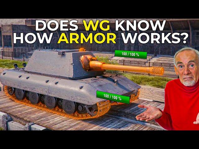 Do They Know how Armor Works in World of Tanks?