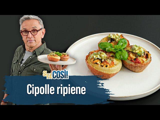 Cipolle ripiene - Si fa così | Chef BRUNO BARBIERI