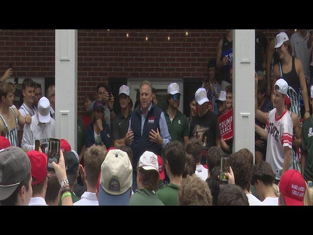 U.S. Senate candidates rally voters across the state of Michigan, reinforce campaign goals