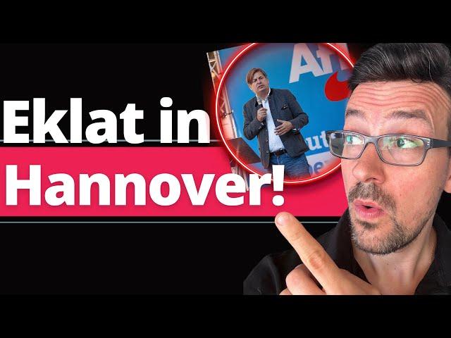 Hannover: Angriff auf Maximilian Krah!