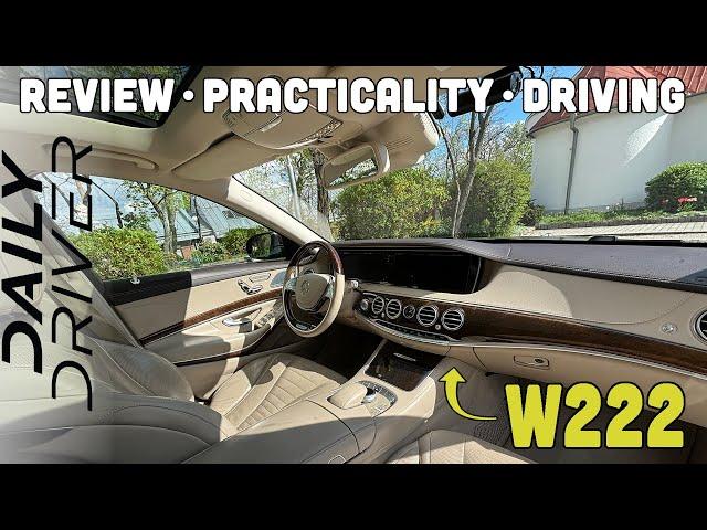 4K | MERCEDES S CLASS W222 | review practicality and driving #mercedes #benz #sclass #w222