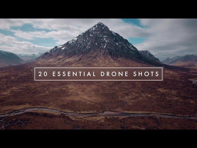 20 ESSENTIAL CINEMATIC DRONE SHOTS!