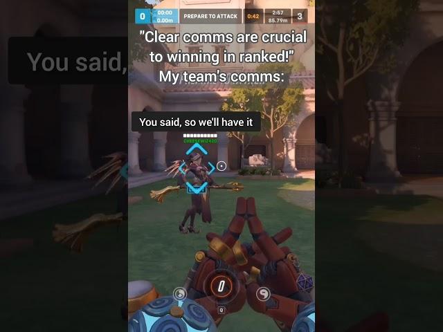 Communication is key #overwatch #overwatch2 #gaming