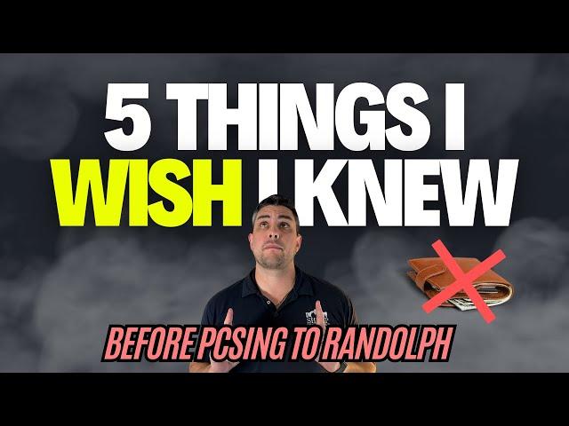 PCSing to Randolph AFB? Don’t make these 5 mistakes