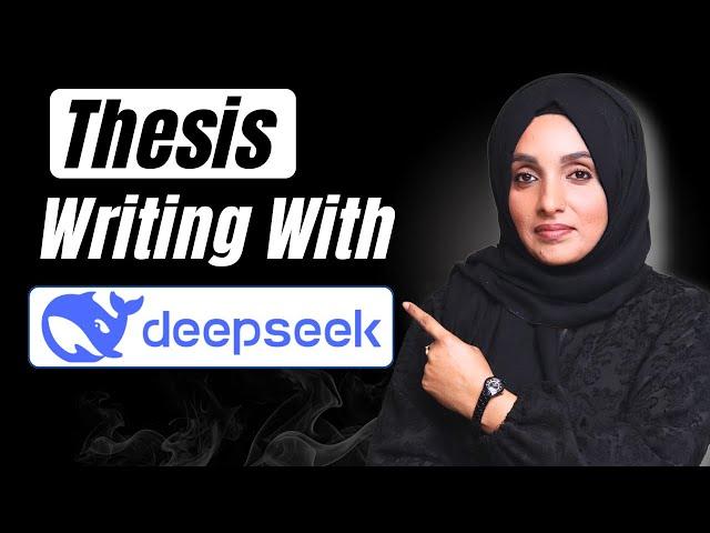 Write Thesis with DeepSeek Get Authentic References With links (Step-by-Step Guide)