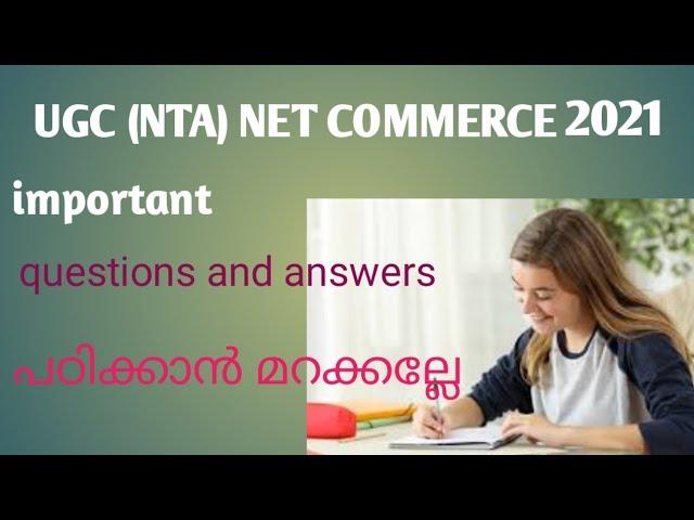 UGC NET COMMERCE 2021 important MCQ  businesses legal environment, commerce edu tips