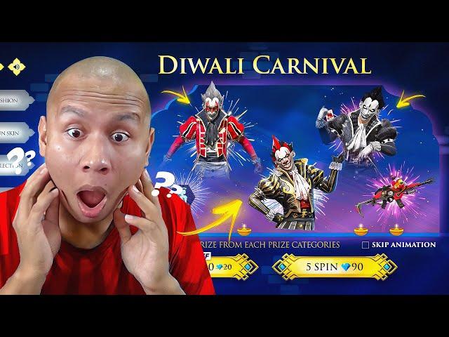 OMG !! Golden Joker Return in Free Fire  Diwali Carnival Event - Tonde Gamer