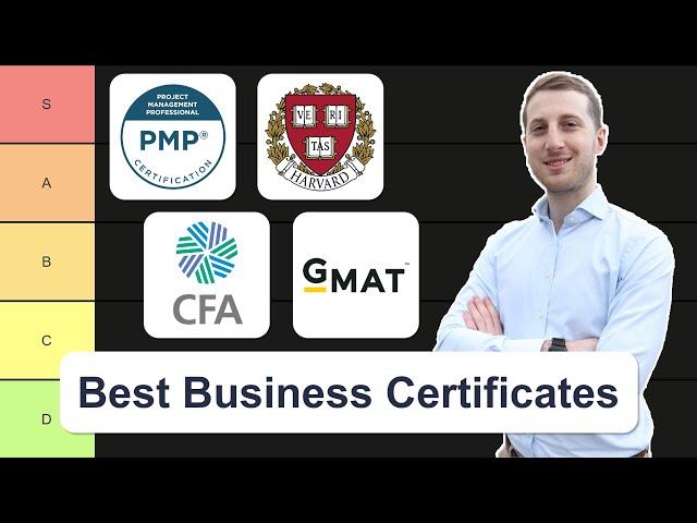 Best Certificates for Business Professionals in 2025