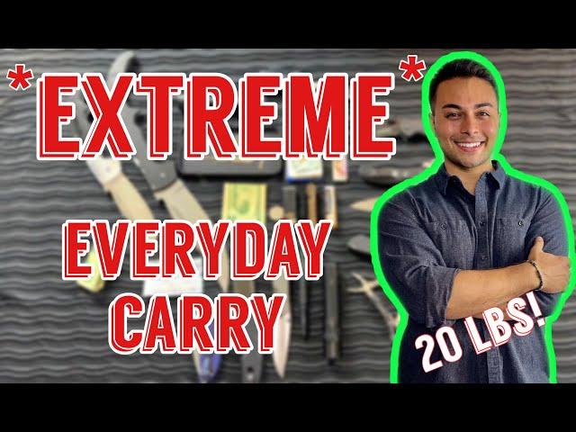 EVERYDAY CARRY 2021 *Updated EDC* | 20 LBS OF GEAR!!! | TACTICAL TAVERN