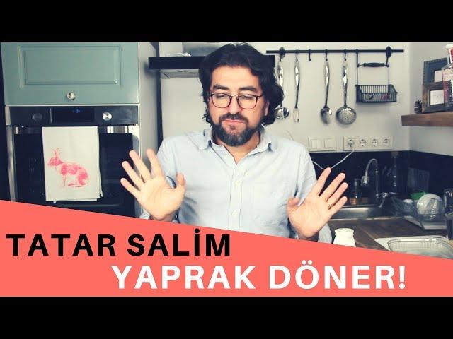 DÖNER EKŞİ AYRAN YEDİK! (Tatar Salim'den Döner Siparişi Verdik)