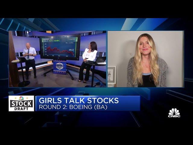 TikToker Kayla Kilbride grabs Boeing in round 2 of the CNBC Stock Draft