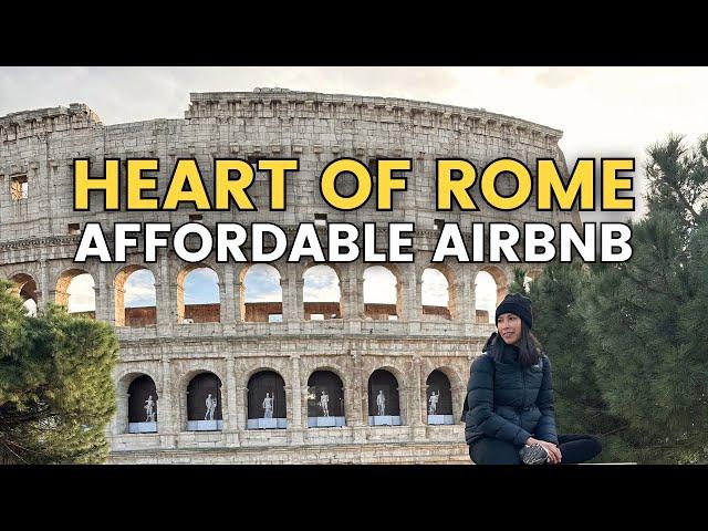 Affordable AirBNB in the heart of ROME | Airbnb review and Tour, Best Location to stay in Rome