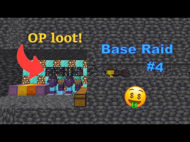How to find bases on donut smp | Base raid number 4