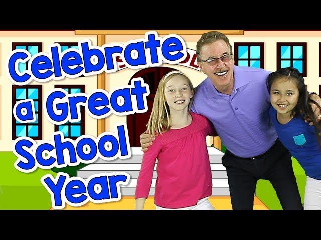 Celebrate a Great School Year | Graduation Song for Kids | Jack Hartmann