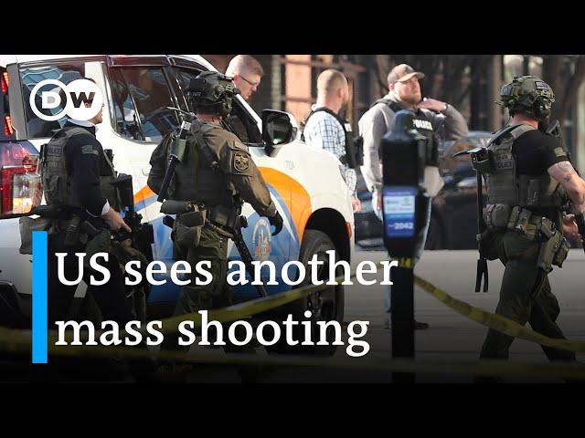 Bank employee livestreamed attack that killed four in Louisville, Kentucky | DW News