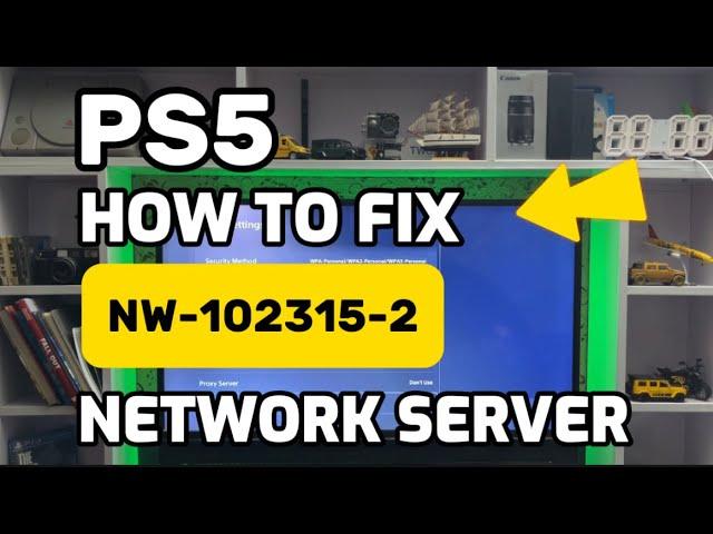 How To Fix PS5 NW-102315-2 A Communication Error Has Occurred PlayStation