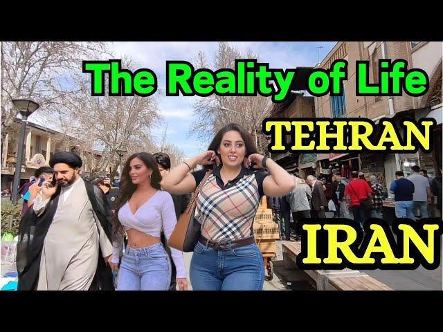 IRANReality of life in Center of TEHRAN Now | Tehran Grand Bazaar