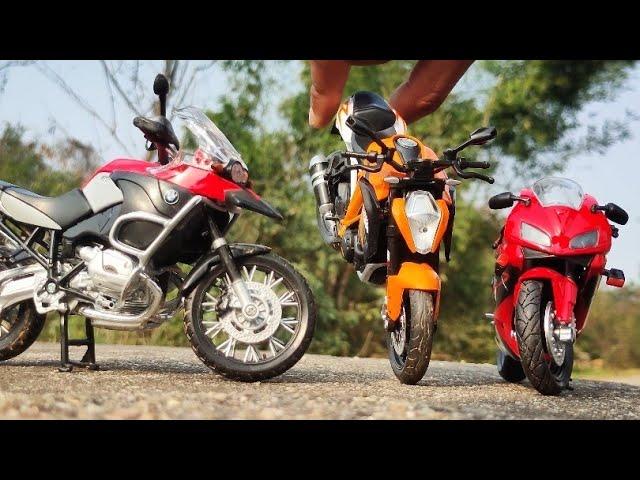 Diecast Model of KTM 1290 Super Duke E In Action | Diecast Bikes | Model Bikes | Auto Legends |