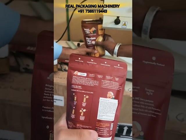 LOW COST POUCH PACKING MACHINE | STAND POUCH PACKING +91 7385119443
