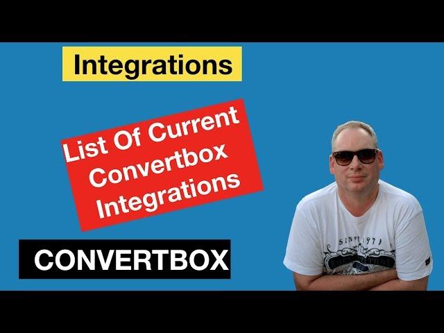 Convertbox - List of Current Integrations