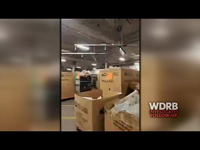 USPS responds to video showing piles of packages at main Louisville post office