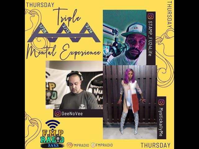 Triple AAA Mental Experience on Middle Skool MuisQ with Gino Vee and Stamp - Powered by F.M.P Radio