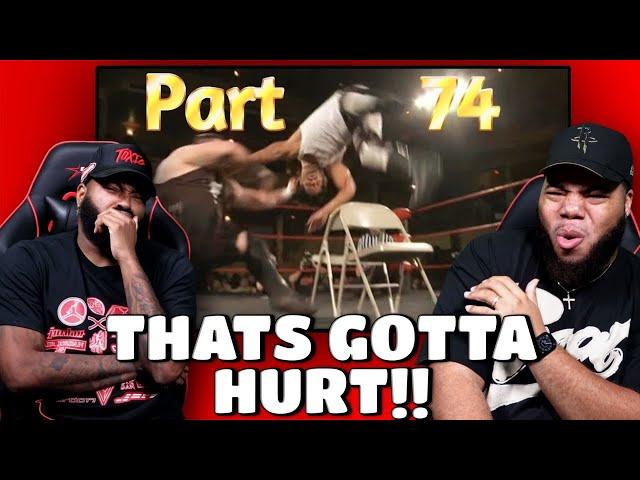 INTHECLUTCH REACTS TO Oh My God! (Wrestling Highlights) Part 74