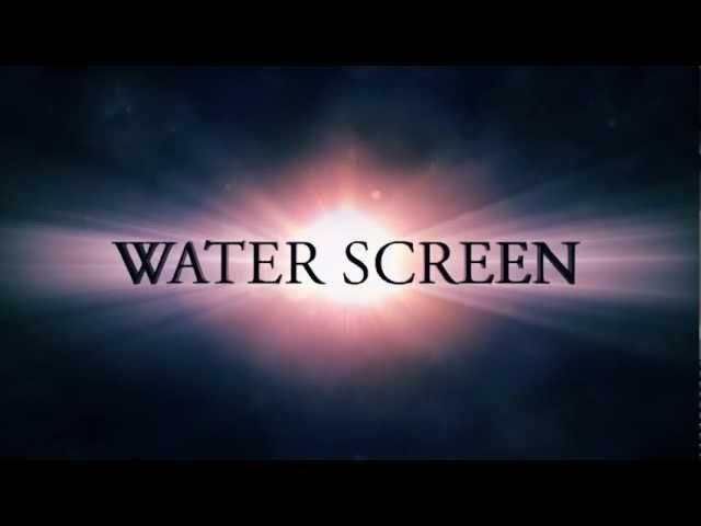 The WaterScreen: Laser & Video Projection