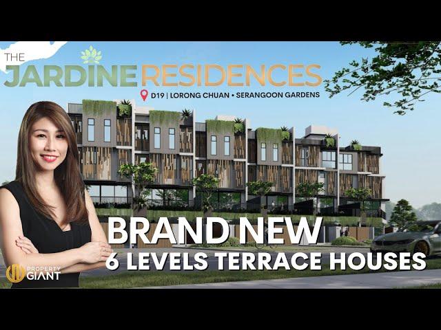 The Jardine Residences - Brand New 6 Levels Terrace Houses with Basement, Lift & Attic