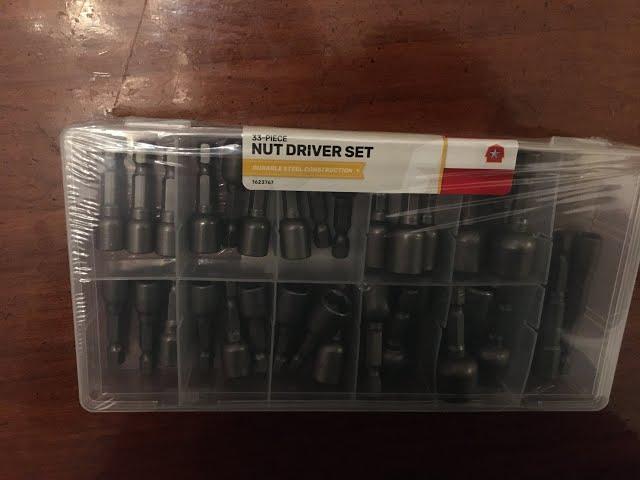 Tractor Supply 33 piece Magnet nut driver set cheaper than amazon