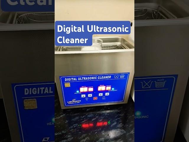 Ultrasonic cleaner #lab #experiment #interestingfacts #science #knowledge #youtubeshorts #beauty