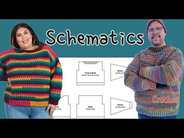 Read and Do Garment Schematics on a Crochet Pattern