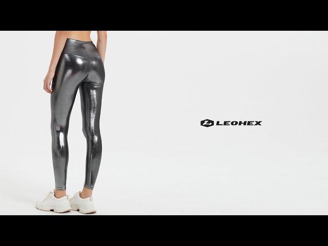 LEOHEX Yoga Pants | The Perfect Blend of Shine and Flexibility