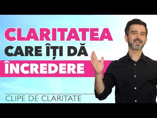 Claritatea care îți dă încredere @DanielCirt