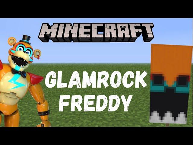 Glamrock Freddy from FNAF Security Breach! | Minecraft Banner Tutorial