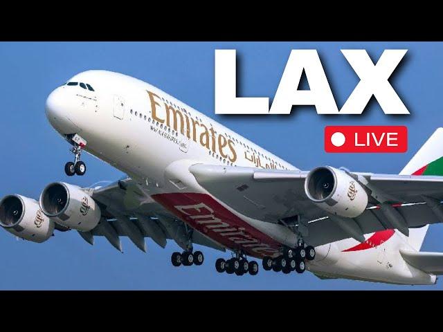 LIVE LAX Airport | Busy LAX Action | Los Angeles Plane Spotting